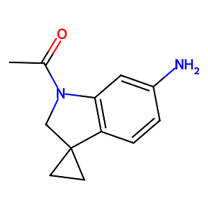 1-(6'-Aminospiro[cyclopropane-1,3'-indolin]-1'-yl)ethanone,645419-13-2