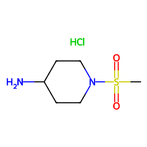 1-(Methylsulfonyl)piperidin-4-amine hydrochloride,651057-01-1
