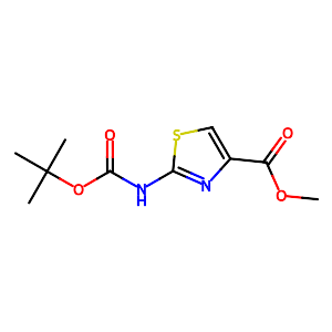 Methyl 2-Boc-aminothiazole-4-carboxylate,850429-62-8