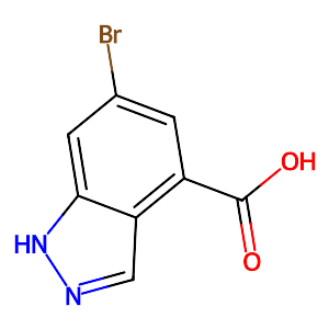 6-Bromo-(1h)indazole-4-carboxylic acid,885523-08-0