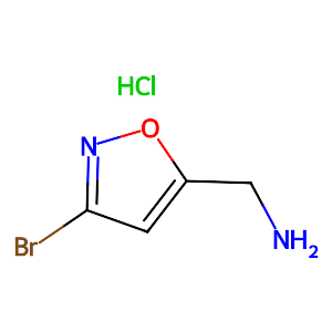 (3-Bromoisoxazol-5-yl)methylamine hydrochloride,90802-21-4