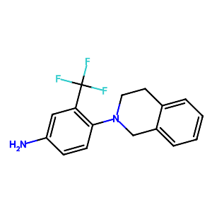 4-(3,4-Dihydro-1H-isoquinolin-2-yl)-3-trifluoromethylphenylamine,914348-87-1