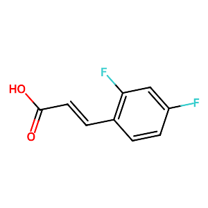 (E)-3-(2,4-Difluorophenyl)acrylic acid,94977-52-3