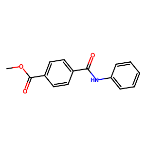 Methyl 4-(N-phenylcaramoyl)benzoate,3814-10-6