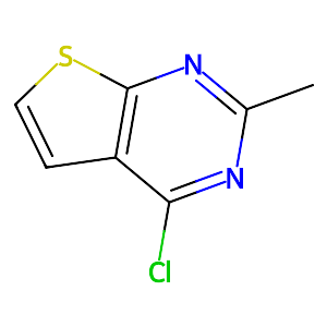 4-Chloro-2-methylthieno[2,3-d]pyrimidine,56843-79-9