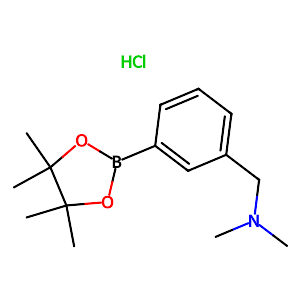 3-((N,N-Dimethylamino)methyl)phenyl boronic acid pinacol ester hydrochloride,1036991-19-1
