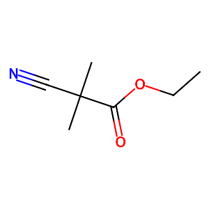 2-Cyano-2-methylpropionic acid ethyl ester,1572-98-1