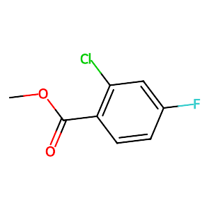 Methyl 2-chloro-4-fluorobenzoate,85953-29-3