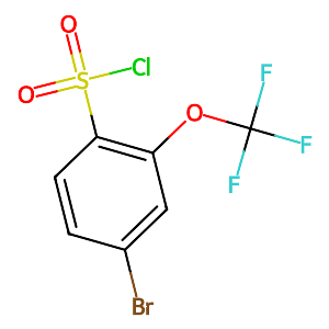 4-Bromo-2-trifluoromethoxybenzenesulfonyl chloride,175278-14-5