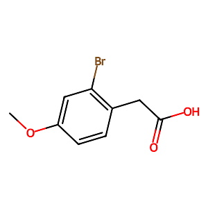 2-Bromo-4-methoxyphenylacetic acid,66916-99-2