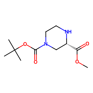 Methyl 4-Boc-piperazine-2-carboxylate,129799-08-2