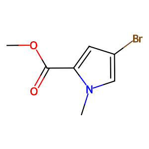 Methyl 4-bromo-1-methyl-1H-pyrrole-2-carboxylate,1196-90-3
