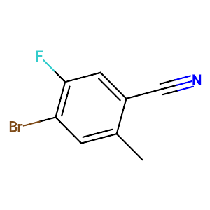 4-Bromo-5-fluoro-2-methylbenzonitrile,916792-15-9