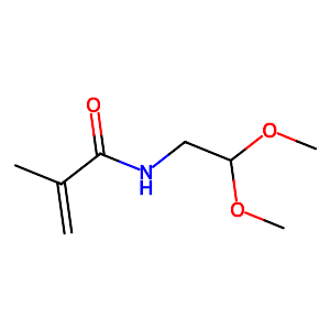 N-(2,2-Dimethoxyethyl)-2-methylpropenamide, contains 0.01% MEHQ as stabilizer,95984-11-5
