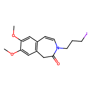 1,3-Dihydro-3-(3-iodopropyl)-7,8-dimethoxy-2H-3-benzazepin-2-one,148870-57-9
