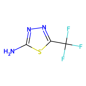 2-Amino-5-trifluoromethyl-1,3,4-thiadiazole,10444-89-0