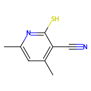 3-Cyano-4,6-dimethyl-2-mercaptopyridine,54585-47-6