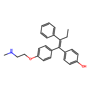 N-Desmethyl-4-hydroxytamoxifen, (mixture of isomers),112093-28-4