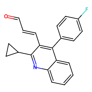 (E)-3-[2-Cyclopropyl-4-(4-fluorophenyl)-3-quinolinyl]-2-propenal,148901-68-2