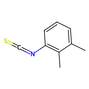 1-Isothiocyanato-2,3-dimethyl-benzene,1539-20-4