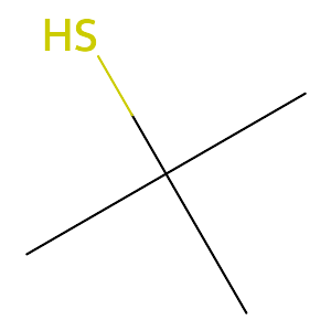2-Methyl-2-propanethiol,75-66-1