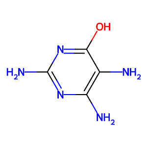 6-Hydroxy-2,4,5-triaminopyrimidine,1004-75-7