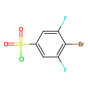 4-Bromo-3,5-difluorobenzenesulfonyl chloride,518057-63-1