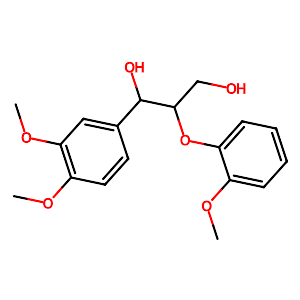 1-(3,4-Dimethoxyphenyl)-2-(2-methoxyphenoxy)propane-1,3-diol,10535-17-8