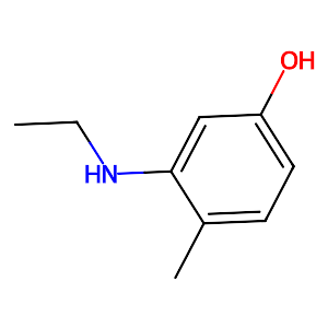 3-(Ethylamino)-p-cresol,120-37-6