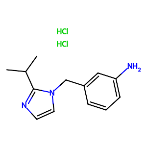 (3-((2-Isopropyl-1H-Imidazol-1-yl) Methyl)Phenyl) Amine Dihydrochloride,1211449-75-0