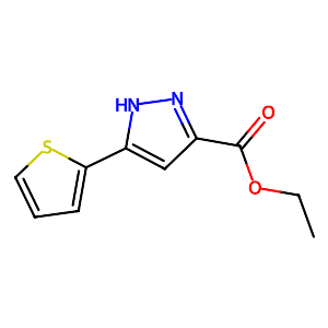 Ethyl 5-thien-2-yl-1H-pyrazole-3-carboxylate,121195-03-7