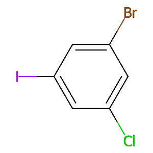 1-Bromo-3-chloro-5-iodobenzene,13101-40-1