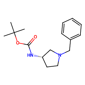 (S)-tert-Butyl (1-benzylpyrrolidin-3-yl)carbamate,131852-53-4