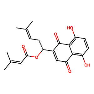 (β,β-Dimethylacryl)shikonin,24502-79-2