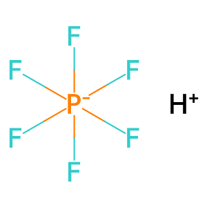 Hexafluorophosphoric acid aqueous solution, in HDPE bottle,16940-81-1