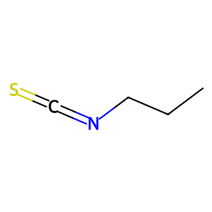 1-isothiocyanatopropane,628-30-8