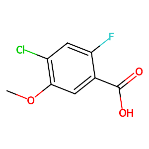 4-Chloro-2-fluoro-5-methoxybenzoic acid,146447-10-1