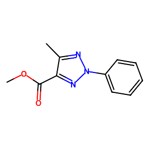 Methyl 5-methyl-2-phenyl-2H-1,2,3-triazole-4-carboxylate,7673-93-0