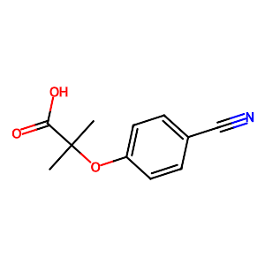2-(4-Cyanophenoxy)-2-methylpropanoic acid,79925-16-9