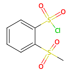 2-(Methylsulfonyl)benzenesulfonyl chloride,89265-35-0