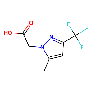 2-(3-(Trifluoromethyl)-5-methyl-1H-pyrazol-1-yl)acetic acid,345637-71-0