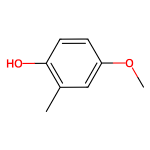 4-Methoxy-2-methylphenol,5307-05-1