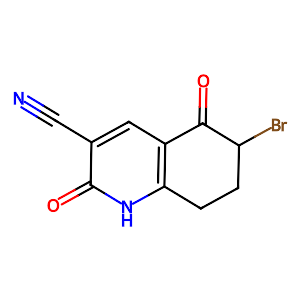 6-Bromo-1,2,5,6,7,8-hexahydro-2,5-dioxoquinoline-3-carbonitrile,107955-83-9