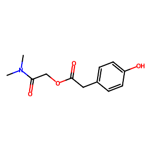 2-(Dimethylamino)-2-oxoethyl 2-(4-hydroxyphenyl)acetate,59721-16-3