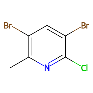2-Chloro-3,5-dibromo-6-methylpyridine,1000018-58-5