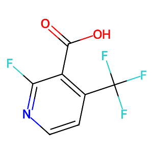 2-Fluoro-4-(trifluoromethyl)pyridine-3-carboxylic acid,1040681-74-0