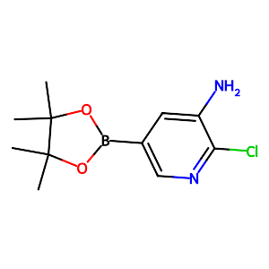 3-Amino-2-chloropyridine-5-boronic acid, pinacol ester,1073354-96-7