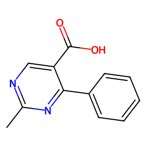 2-Methyl-4-phenyl-5-pyrimidinecarboxylic acid,127958-10-5