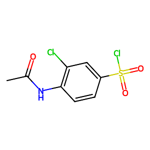 4-(Acetylamino)-3-chlorobenzene-1-sulfonyl chloride,16761-18-5