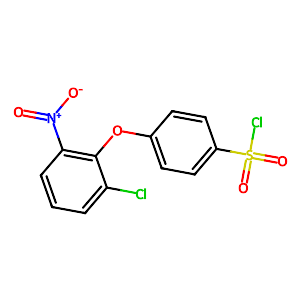 4-(2-Chloro-6-nitrophenoxy)benzene-1-sulfonyl chloride,175135-00-9